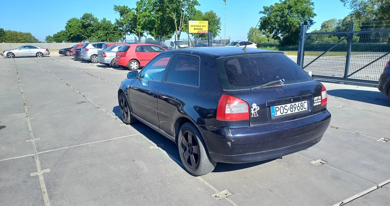 Audi A3 cena 3200 przebieg: 324000, rok produkcji 2001 z Skaryszew małe 37